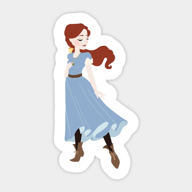 Anya Sticker by littlemoondance